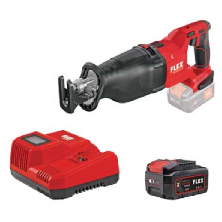 FLEX ΣΠΑΘΟΣΕΓΑ ΜΠΑΤΑΡΙΑΣ RSP DW 18.0-EC/ 5.0 Set D00314