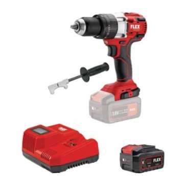 FLEX ΚΡΟΥΣΤΙΚΟ ΔΡΑΠΑΝΟΚΑΤΣΑΒΙΔΟ ΜΠΑΤΑΡΙΑΣ PD 2G 18.0-EC FC/ 5.0 SET D00330