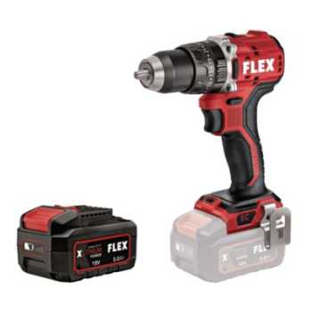 FLEX ΚΡΟΥΣΤΙΚΟ ΔΡΑΠΑΝΟΚΑΤΣΑΒΙΔΟ ΜΠΑΤΑΡΙΑΣ PD 2G 18.0 EC LD/ 5.0Ah D00331