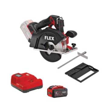 FLEX ΔΙΣΚΟΠΡΙΟΝΟ ΜΕΤΑΛΛΟΥ ΜΠΑΤΑΡΙΑΣ CSM 57 18-EC/ 8.0Ah Set D00399