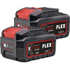 FLEX - PD 2G 18.0-EC FS55 & L 125 18.0-EC C Σετ Κρουστικό Δραπανοκατσάβιδο & Γωνιακός Τροχός 18V (2x5.0Ah) (516198)