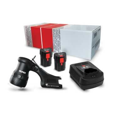 RUPES MINI ΑΛΟΙΦΑΔΟΡΟΣ ΜΠΑΤΑΡΙΑΣ, IBRID, 75MM ΕΡΓΑΛΕΙΟ ΜΕ ΤΑΧΥΦΟΡΤΙΣΤΗ ΚΑΙ 2 ΜΠΑΤΑΡΙΕΣ) HLR75/STB