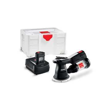 RUPES ΤΡΙΒΕΙΟ ΧΟΥΦΤΑΣ Φ125MM, ΜΠΑΤΑΡΙΑΣ (18V-2.5Ah) iBrid, Q-MAG ΜΕ ΑΠΟΡΡΟΦΗΣΗ HSR73/BETA