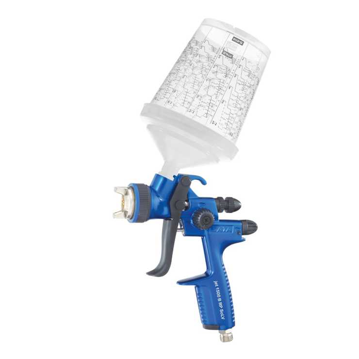 SATA SATAjet 1500 B RP - ΠΙΣΤΟΛΙ ΒΑΦΗΣ ΑΝΩ ΔΟΧΕΙΟ, ΚΟΚΚΑΛΙΝΟ ΚΑΔΟ 600ML & ΑΝΤ. (ΜΠΕΚ 1.4) 1029702