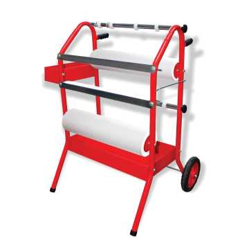 Maestro 0136 ΤΡΟΧΗΛΑΤΗ ΒΑΣΗ ΓΙΑ ΥΛΙΚΑ ΜΑΣΚΑΡΙΣΜΑΤΟΣ 4 ΘΕΣΕΩΝ, 45CM (ΧΑΡΤΙ - ΝΑΥΛΟΝ) ART-0136