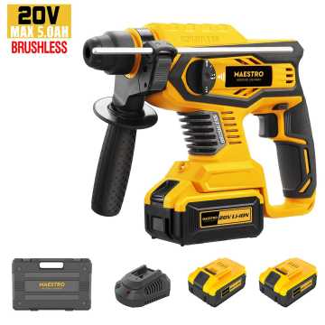 Maestro ΠΕΡΙΣΤΡΟΦΙΚΟ ΠΙΣΤΟΛΕΤΟ SDS PLUS (ΛΙΘΙΟΥ 20V - 2X5 Ah) MCH-20BL Maestro ΠΕΡΙΣΤΡΟΦΙΚΟ ΠΙΣΤΟΛΕΤΟ SDS PLUS (ΛΙΘΙΟΥ 20V - 2X5 Ah) MCH-20BL