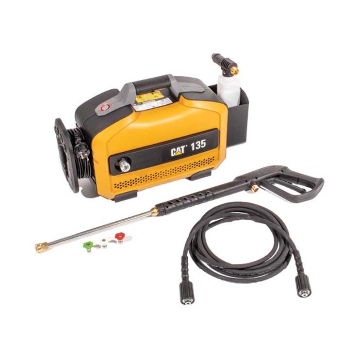 CAT Πλυστικό ρεύματος με πίεση 1800 psi/135 bar VE54 CAT-135