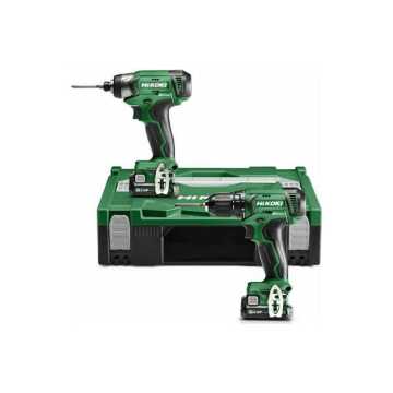 ΗΙΚΟΚΙ Combo-Kit Μπαταρίας Basic 18V KC18DA: Κρουστικό Δραπανοκατσάβιδο και Παλμικό Κατσαβίδι KC18DAWCZ ΗΙΚΟΚΙ Combo-Kit Μπαταρίας Basic 18V KC18DA: Κρουστικό Δραπανοκατσάβιδο και Παλμικό Κατσαβίδι KC18DAWCZ