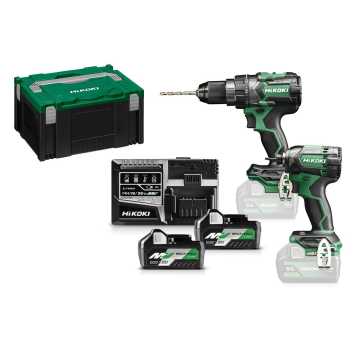 ΗΙΚΟΚΙ Combo-Kit Μπαταρίας 18V (5.0) (HSC III) KC18DCWBZ ΗΙΚΟΚΙ Combo-Kit Μπαταρίας 18V (5.0) (HSC III) KC18DCWBZ