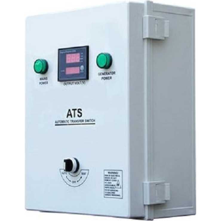 ITCPOWER Πίνακας Αυτόματης Μεταγωγής ATS ITC POWER για DG 7800 1PH 03ATS-W-50A-1