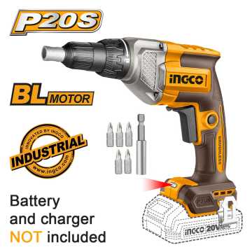 Ingco Κατσαβίδι Γυψοσανίδας Μπαταρίας 20V Li-Ion SOLO CDSLI20428 Ingco Κατσαβίδι Γυψοσανίδας Μπαταρίας 20V Li-Ion SOLO CDSLI20428