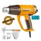 Ingco Πιστόλι Θερμού Αέρα 2000W HG200058