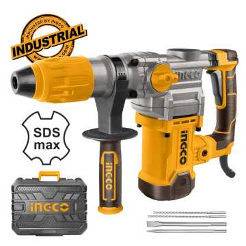 Ingco Ηλεκτρικό Πιστολέτο Περιστροφικό Κρουστικό 1600W 7kg RH1600388