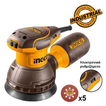 Ingco Ηλεκτρικό Περιστροφικό Τριβείο Χούφτας 320W  Φ125mm RS3216 Ingco Ηλεκτρικό Περιστροφικό Τριβείο Χούφτας 320W  Φ125mm RS3216