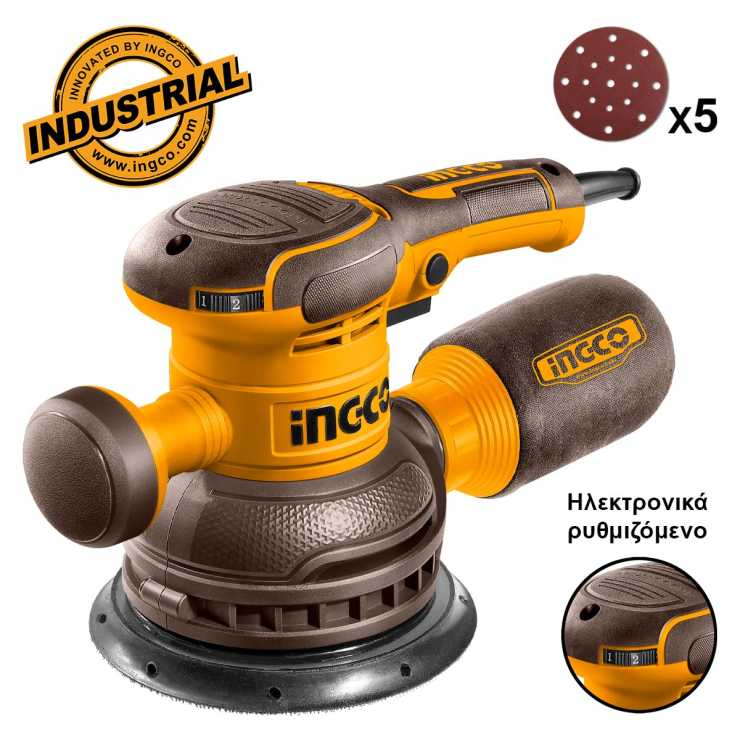 Ingco Έκκεντρο Τριβείο Παλμικό - Περιστροφικό 450W RS4516
