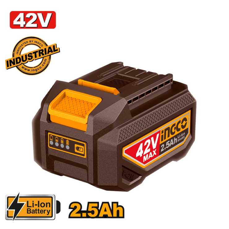 Ingco Μπαταρία 42V 2.5Ah Li-lon FBLI42251E