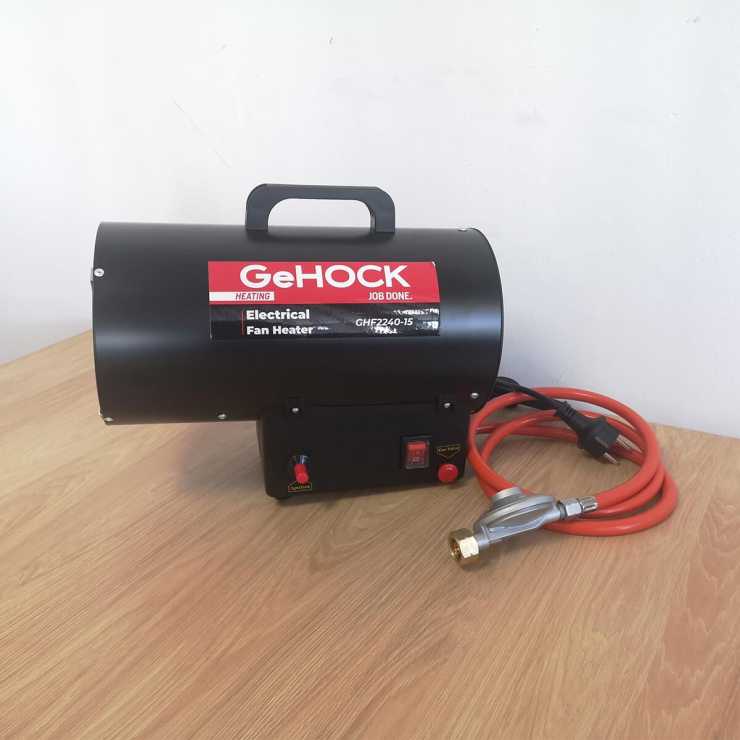 GeHOCK Βιομηχανικό Αερόθερμο Αερίου 15kW GHF224015