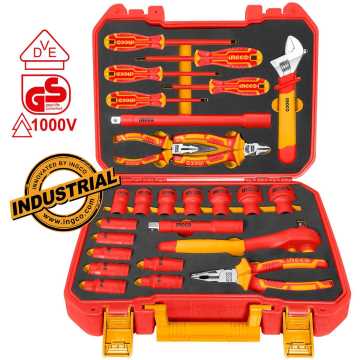 Ingco Σετ Εργαλείων Ηλεκτρολόγου VDE 26 τεμ. HKITH2601