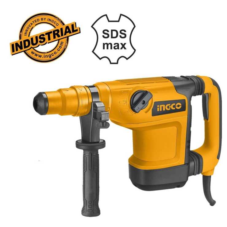 INGCO Πιστολέτο Περιστροφικό Κρουστικό 1200W SDS max 6.6kg RH1200428