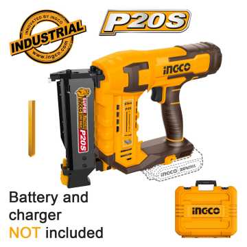 INGCO Καρφωτικό Μπαταρίας 20V Li-Ion με Ακέφαλο Καρφιά SOLO CBNLI3603 INGCO Καρφωτικό Μπαταρίας 20V Li-Ion με Ακέφαλο Καρφιά SOLO CBNLI3603
