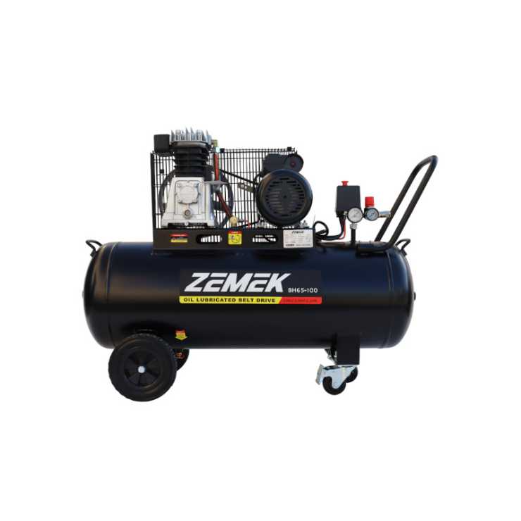 Zemek BH65-100 Αεροσυμπιεστής Λαδιού με Ιμάντα 3HP 100Lt 8Bar 95000011
