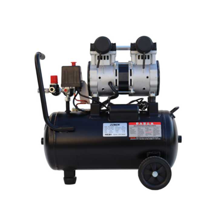 Zemek DOF1100-24 Αθόρυβος Αεροσυμπιεστής Χωρίς Λάδι 1.5HP 24Lt 8Bar 95000012