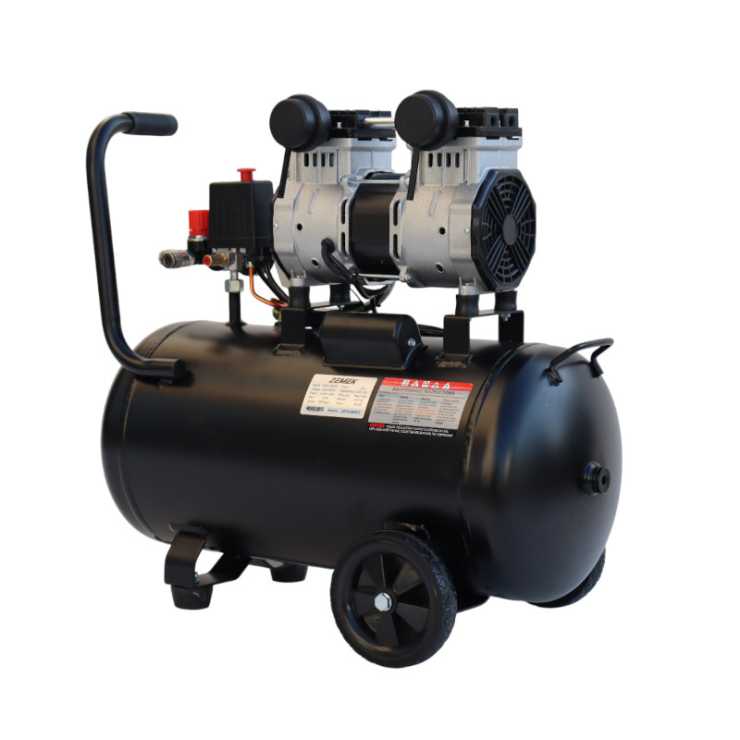 Zemek DOF1100-24 Αθόρυβος Αεροσυμπιεστής Χωρίς Λάδι 1.5HP 24Lt 8Bar 95000013