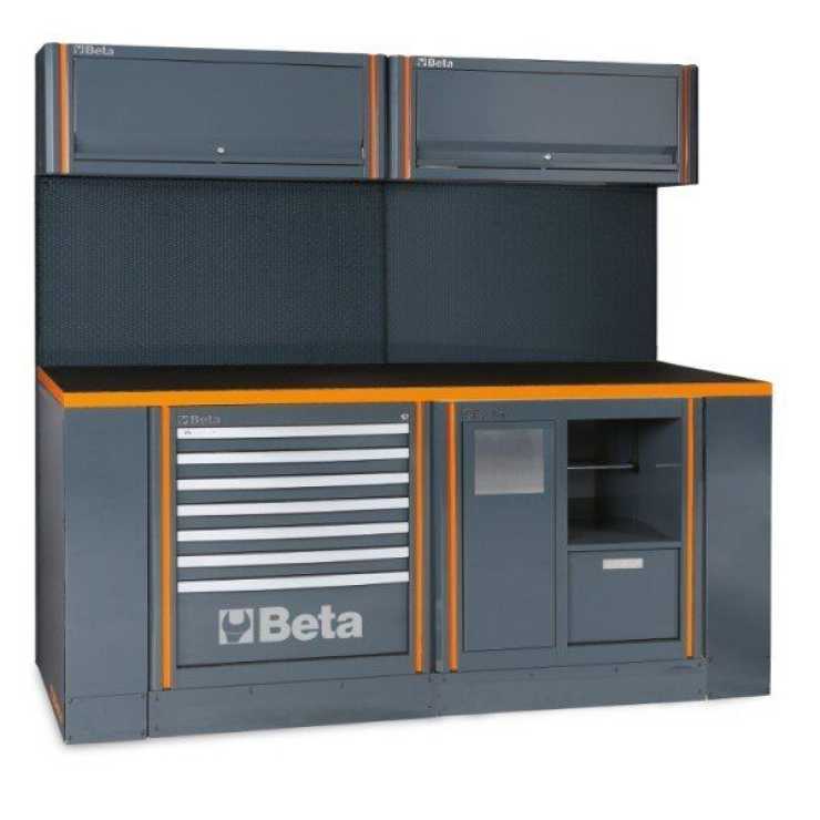BETA Σταθμός εργασίας για συνδυασμό εξοπλισμού συνεργείου C55PB-PRO/7