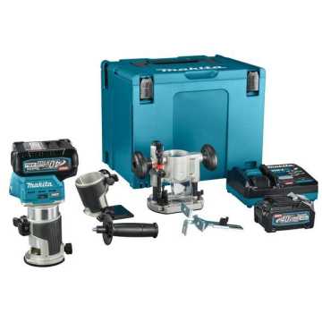 MAKITA ΚΟΥΡΕΥΤΙΚΟ ΠΕΡΙΘΩΡΙΩΝ 4 ΣΕ 1 XGT 40Vmax, 6mm/8mm RT001GM205 MAKITA ΚΟΥΡΕΥΤΙΚΟ ΠΕΡΙΘΩΡΙΩΝ 4 ΣΕ 1 XGT 40Vmax, 6mm/8mm RT001GM205