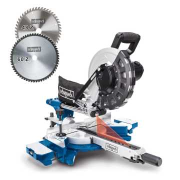 Scheppach ΦΑΛΤΣΟΠΡΙΟΝΟ ΠΑΓΚΟΥ RADIAL Φ255mm 2000W ΜΕ LASER & SOFT START SYSTEM HM254