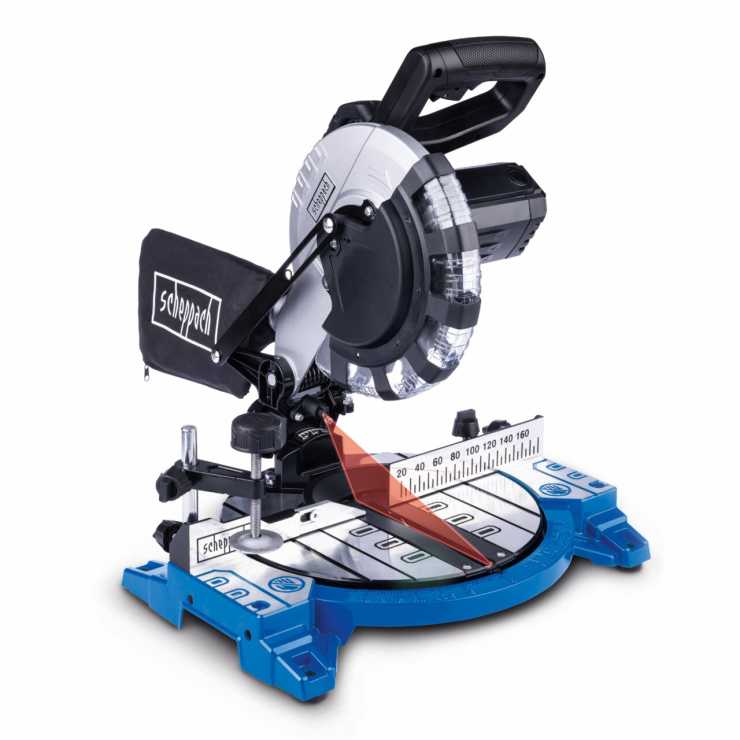 Scheppach ΦΑΛΤΣΟΠΡΙΟΝΟ ΠΑΓΚΟΥ Φ210mm 1500W ΜΕ LASER HM210L