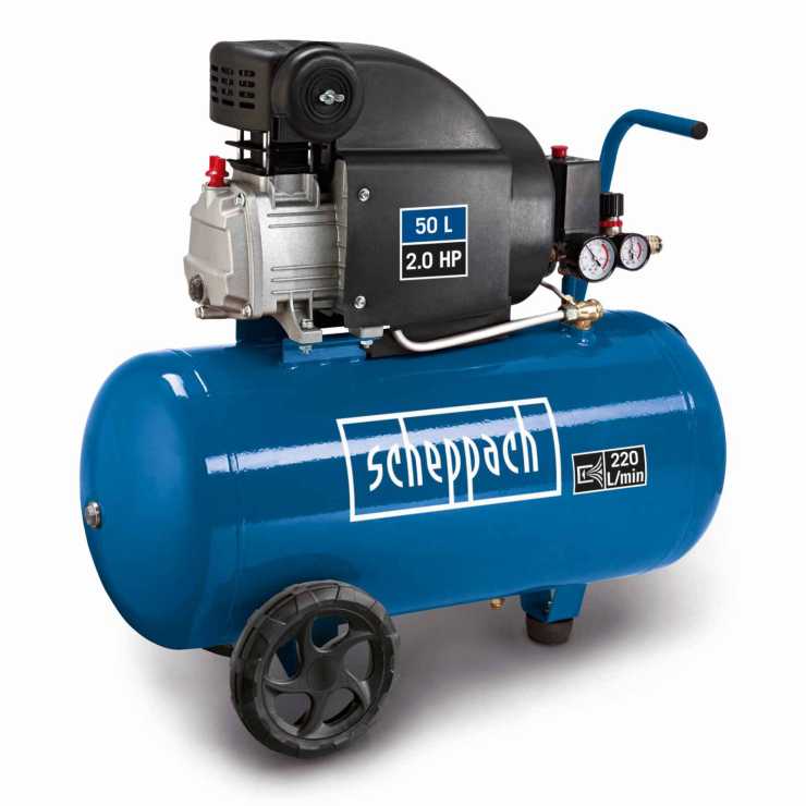 Scheppach ΑΕΡΟΣΥΜΠΙΕΣΤΗΣ 50L, 1500W, 2.0HP HC54