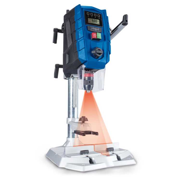 Scheppach ΚΟΛΩΝΑΤΟ ΔΡΑΠΑΝΟ 710W LASER ΜΕ DIGITAL DISPLAY DP60