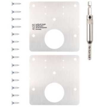 Wolfcraft Σετ Επδιορθωσης Μεντεσεδων 17Τεμ. Πορτες 4658000