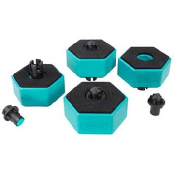 Wolfcraft Βασεις Συγκρατησης Για Παγκους 4 Τεμ. 6892000