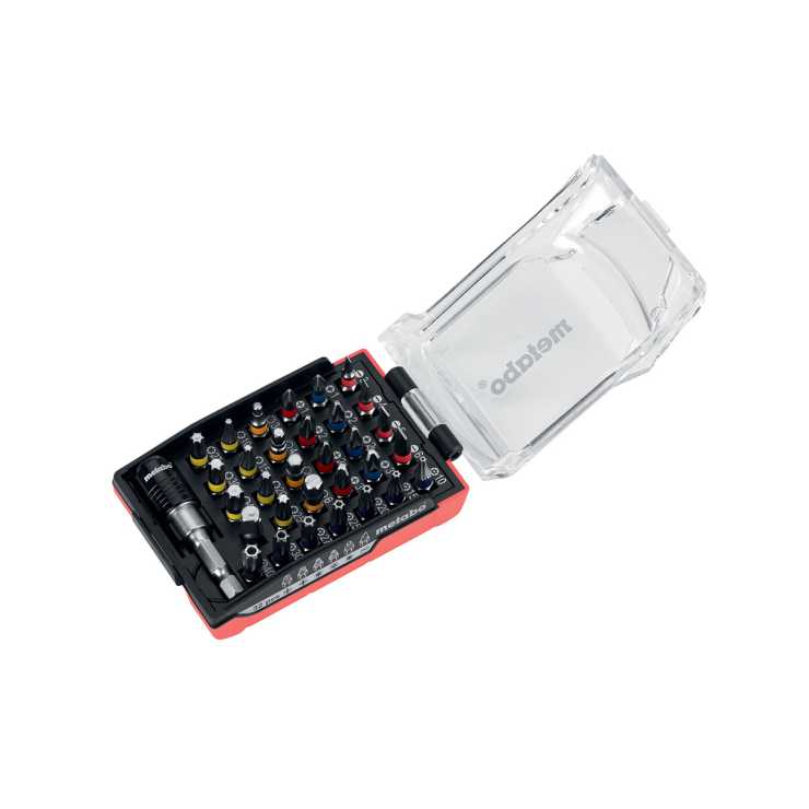 Metabo Σετ μύτες »Promoline« 32 τεμαχίων σε κασετίνα σχήματος μπαταρίας Metabo LiHD 626696000 Metabo Σετ μύτες »Promoline« 32 τεμαχίων σε κασετίνα σχήματος μπαταρίας Metabo LiHD 626696000