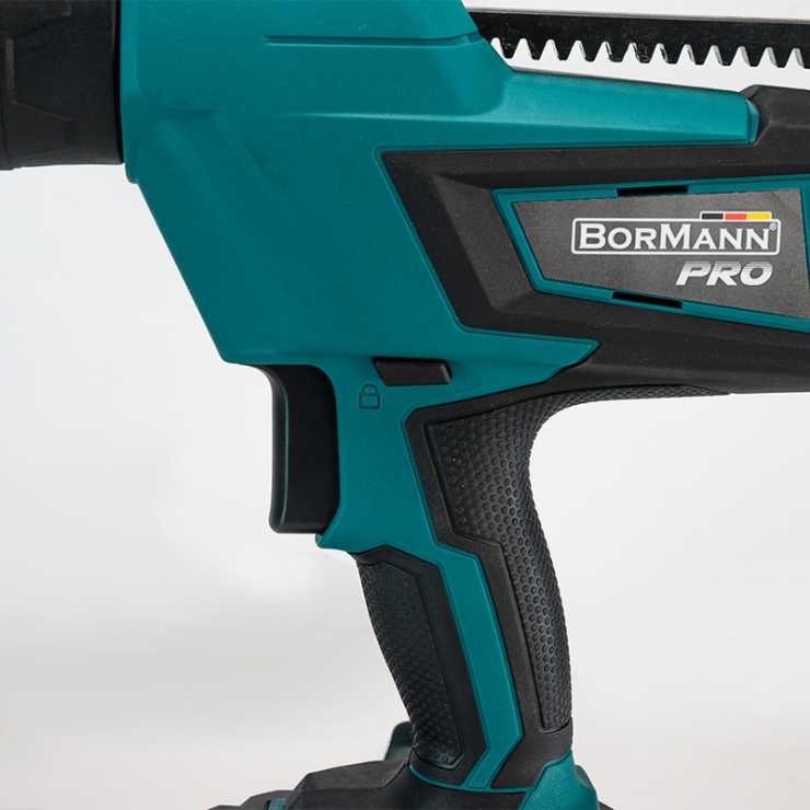 BORMANN Pro BBP3610 Πιστόλι Σιλικόνης Φύσιγγας 310ml/Σαλαμιού 600ml,Ρυθμιζόμενο, SOLO 036340
