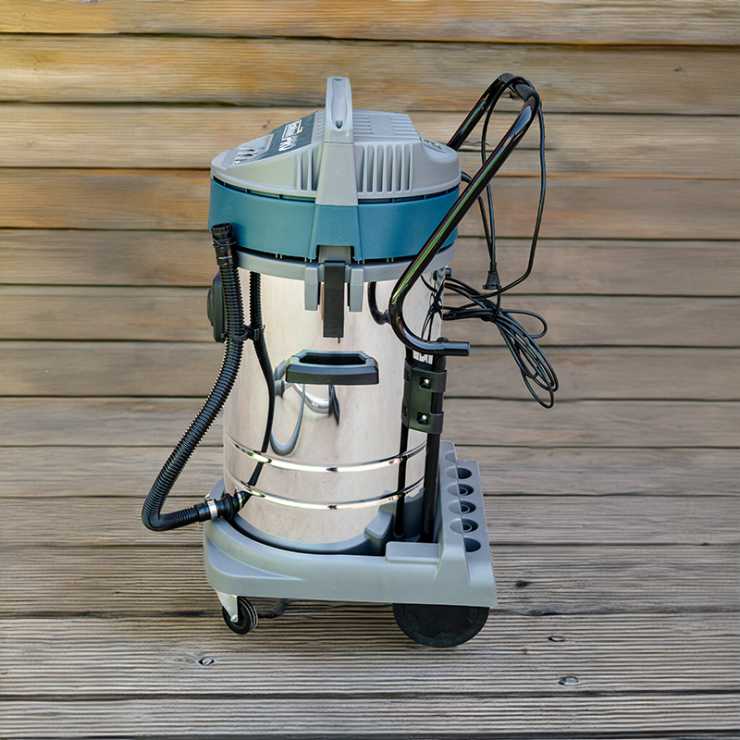BORMANN Pro BVC7510 Σκούπα Υγρών-Στερεών 3x1000W Με Ανοξείδωτο Κάδο 80Lt 049821