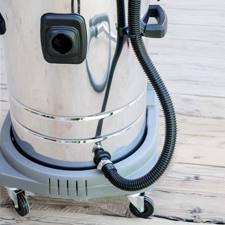 BORMANN Pro BVC7510 Σκούπα Υγρών-Στερεών 3x1000W Με Ανοξείδωτο Κάδο 80Lt 049821