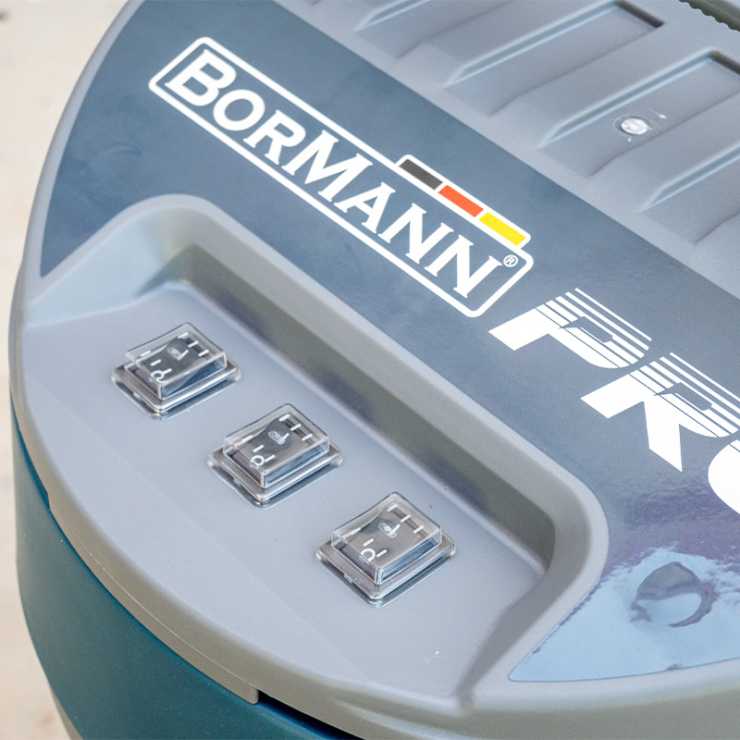 BORMANN Pro BVC7510 Σκούπα Υγρών-Στερεών 3x1000W Με Ανοξείδωτο Κάδο 80Lt 049821
