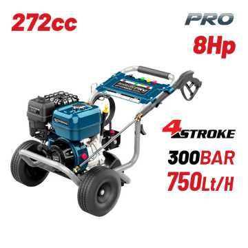 BORMANN Pro BPW5500 Πλυστικό Βενζινοκίνητο Heavy Duty,300Bar,750L/H,9Hp 049845