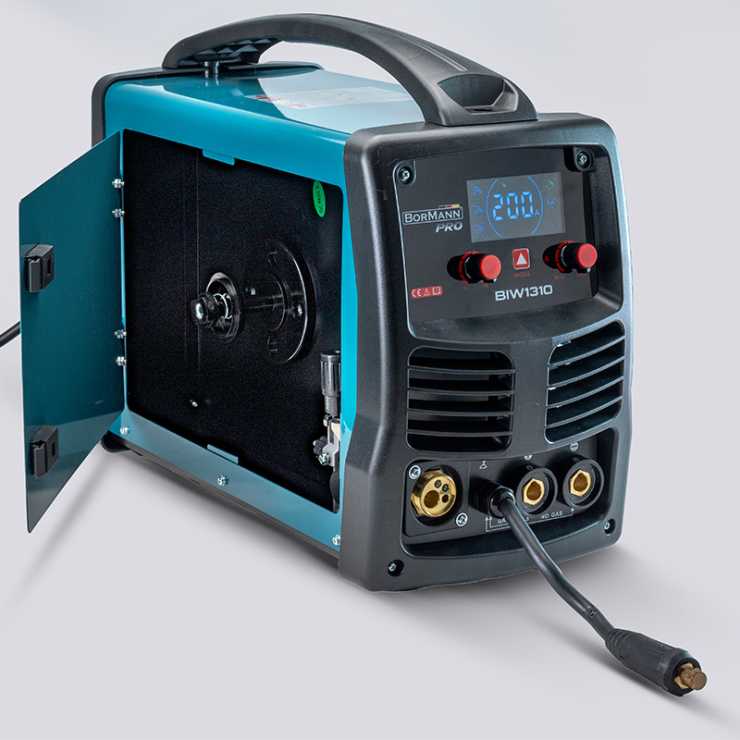 BORMANN Pro BIW1310 Ηλεκτροκόλληση MIG/MMA 200A,Gas/Νο Gas,1/3/5Kg (0,6-1mm) 061991