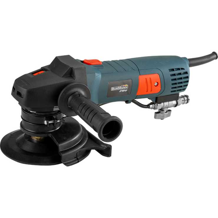 BORMANN Pro BTC6350 Λειαντήρας (Στιλβωτήρας) Ρυθμιζόμενος Δομικών Υλικών Νερού 1300W, 125mm 070023