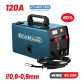 BORMANN Pro BIW1120 Ηλεκτροκόλληση MIG/MMA 120A,60% ,No Gas,450gr,Κουλούρα (0,8-0,9mm) 071433