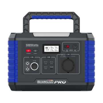 BORMANN Pro BBC5020 Power Station 500W 519Wh/24000mAh 12V/24V AC DC Type-C USB-A Li-Ion 071570