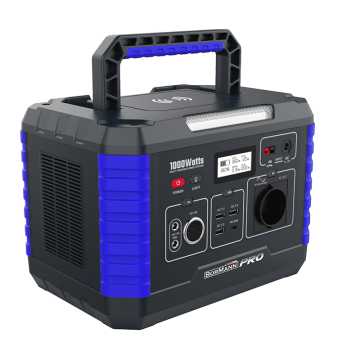 BORMANN Pro BBC5030 Power Station 1000W 999Wh/45000mAh 2V/24V AC DC Type-C USB-A Li-Ion 071587
