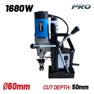 BORMANN Pro BMD1600 Μαγνητικό Δράπανο 1680W,1500Nm,Βάθος Κοπής 50mm 072416