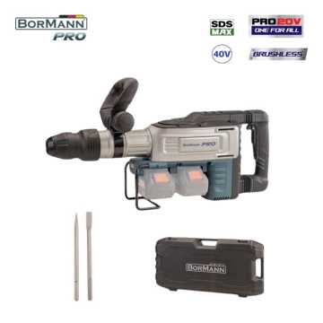 BORMANN Pro BBP5320 Κατεδαφιστικό Πιστολέτο Μπαταρίας SDS-Max Brushless 40V SOLO 073864 BORMANN Pro BBP5320 Κατεδαφιστικό Πιστολέτο Μπαταρίας SDS-Max Brushless 40V SOLO 073864