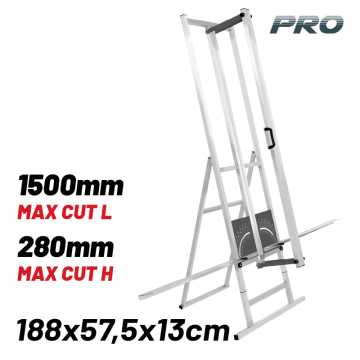 BORMANN Pro BTC6030 Κόφτης Πετροβάμβακα Αλουμινίου,Κοπή 150x28cm 077329