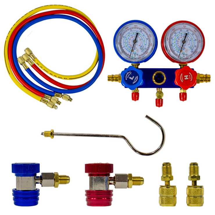 BORMANN Pro Αντλία Κενού Μονοβάθμια με Σετ Ελέγχου Πίεσης 4 Εξόδων 077466